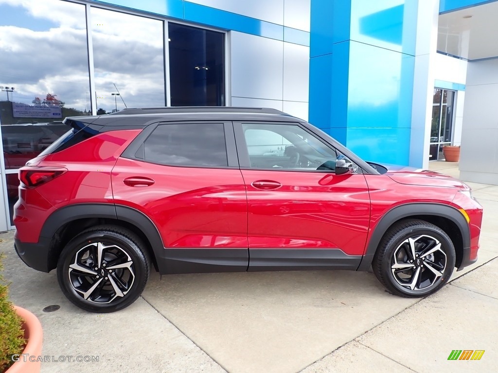 Scarlet Red Metallic 2021 Chevrolet TrailBlazer RS AWD Exterior Photo #139772611