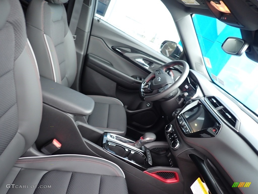 Jet Black Interior 2021 Chevrolet Trailblazer RS AWD Photo #139772619