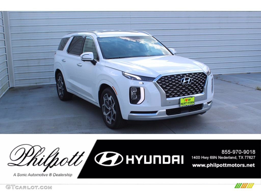 Hyper White Hyundai Palisade