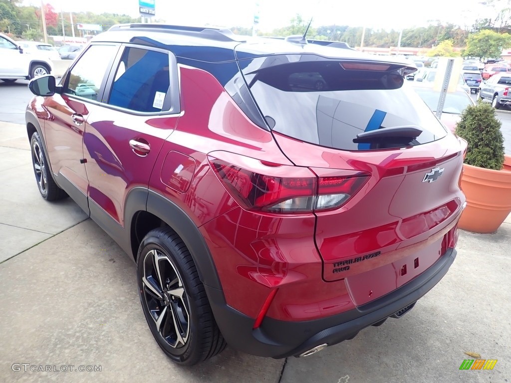 2021 Trailblazer RS AWD - Scarlet Red Metallic / Jet Black photo #12