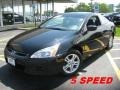 2006 Nighthawk Black Pearl Honda Accord EX-L Coupe  photo #1