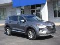 2019 Machine Gray Hyundai Santa Fe SE AWD  photo #1