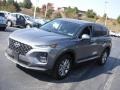 2019 Machine Gray Hyundai Santa Fe SE AWD  photo #5