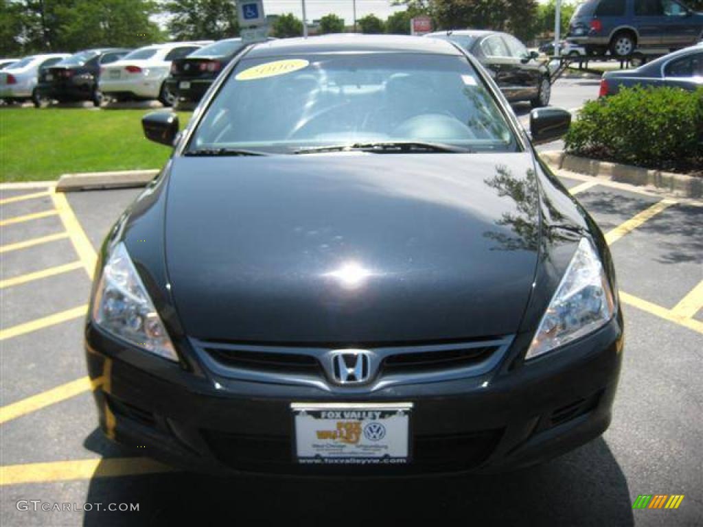 2006 Accord EX-L Coupe - Nighthawk Black Pearl / Black photo #7
