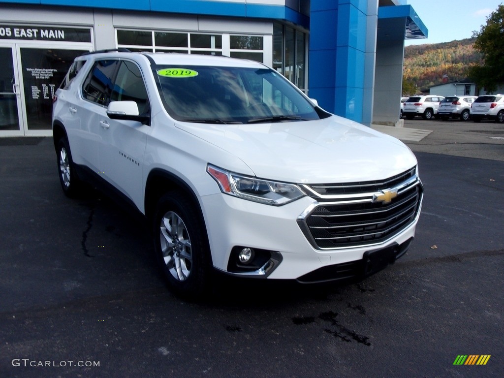 2019 Traverse LT AWD - Summit White / Jet Black photo #15