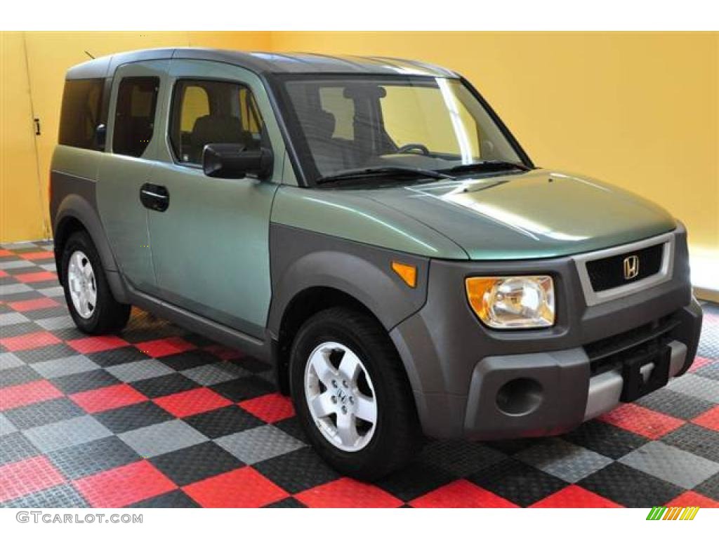Galapagos green metallic honda element