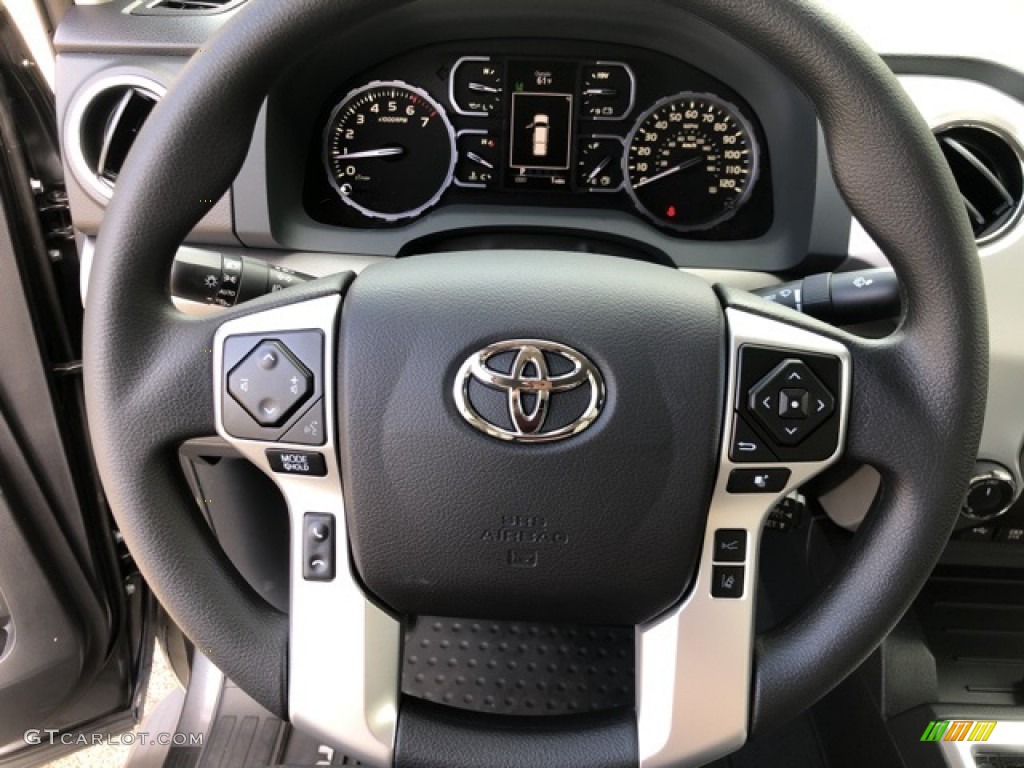 2021 Toyota Tundra TRD Off Road Double Cab 4x4 Graphite Steering Wheel Photo #139775330