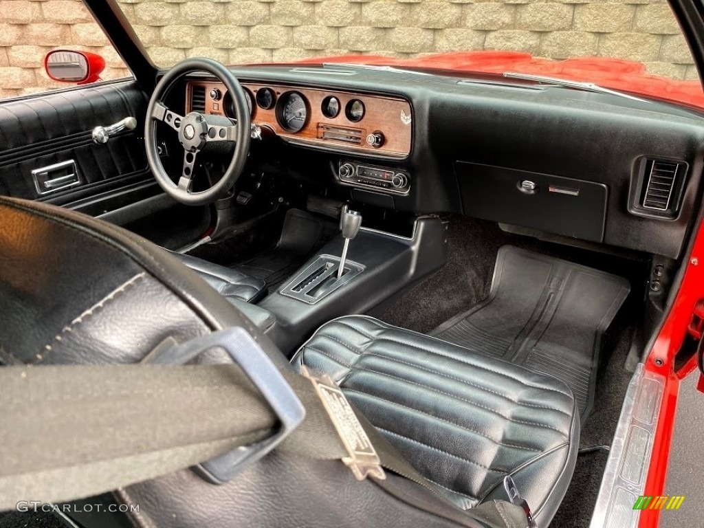 1974 Pontiac Firebird Formula 350 Black Dashboard Photo #139775451