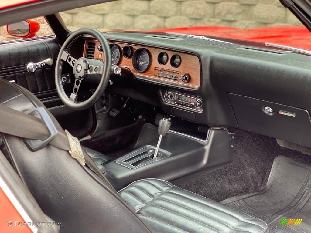 1974 Pontiac Firebird Formula 350 Black Dashboard Photo #139775478