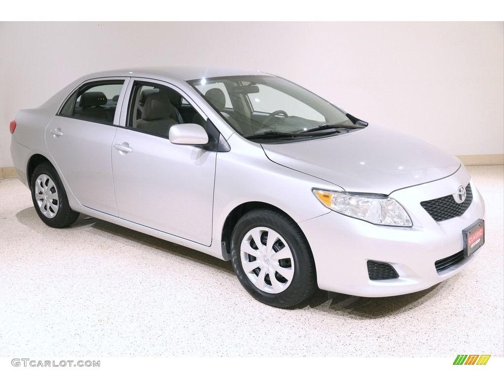 2010 Corolla LE - Classic Silver Metallic / Ash photo #1