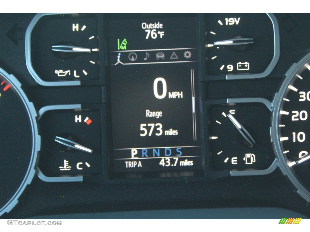 2021 Toyota Tundra Platinum CrewMax 4x4 Gauges Photo #139775943