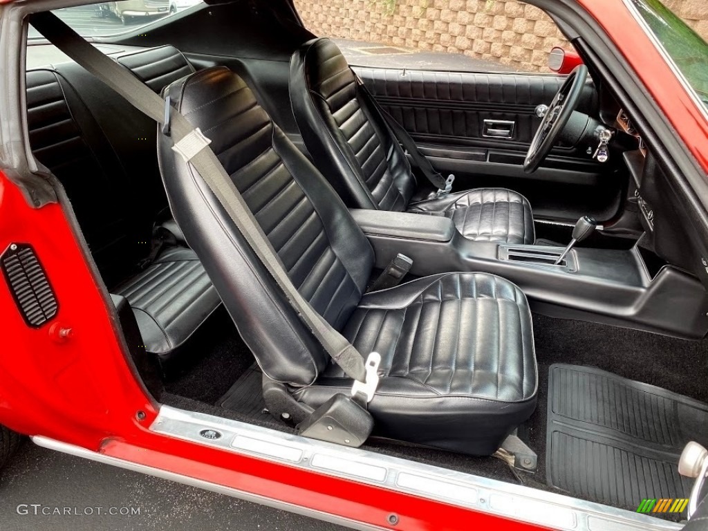 Black Interior 1974 Pontiac Firebird Formula 350 Photo #139776045