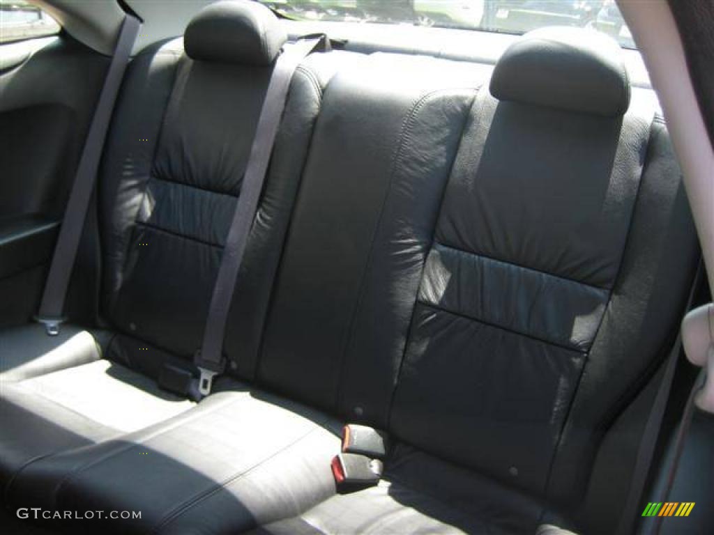 2006 Accord EX-L Coupe - Nighthawk Black Pearl / Black photo #11