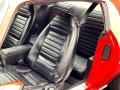 1974 Pontiac Firebird Black Interior Front Seat Photo