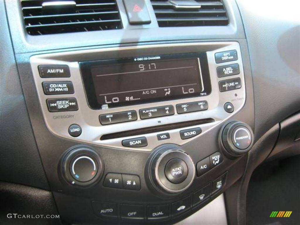 2006 Accord EX-L Coupe - Nighthawk Black Pearl / Black photo #12