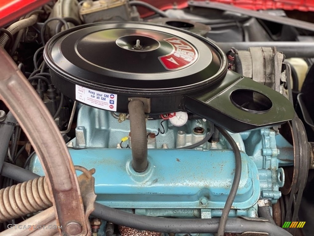1974 Pontiac Firebird Formula 350 350 cid OHV 16-Valve V8 Engine Photo #139777382