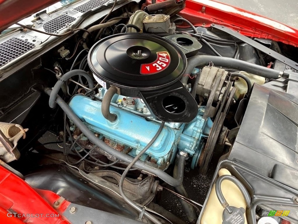 1974 Pontiac Firebird Formula 350 350 cid OHV 16-Valve V8 Engine Photo #139777416