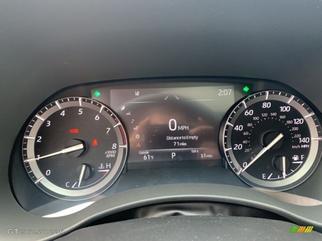 2021 Toyota Highlander XLE AWD Gauges Photo #139777509