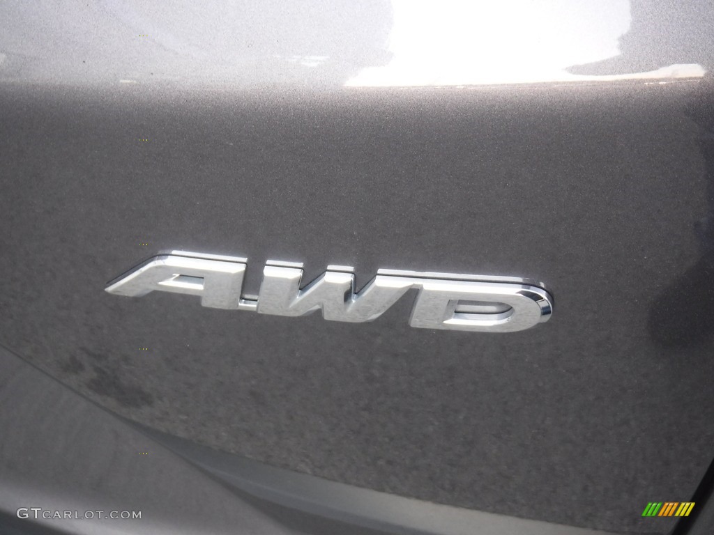 2018 CR-V EX-L AWD - Gunmetal Metallic / Black photo #10