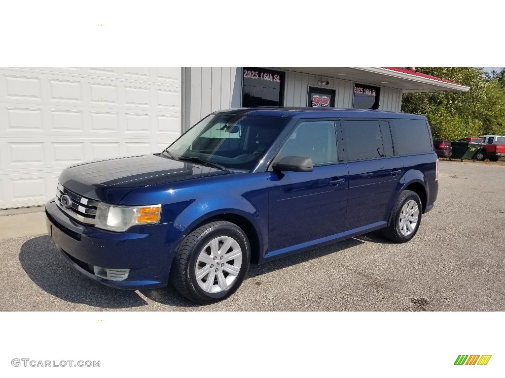 2012 Flex SE - Dark Blue Pearl Metallic / Charcoal Black photo #1