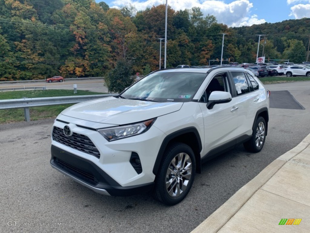 Blizzard White Pearl 2021 Toyota RAV4 Limited AWD Exterior Photo #139779618