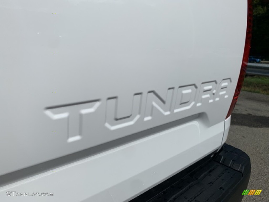 2021 Tundra SR Double Cab 4x4 - Super White / Graphite photo #27
