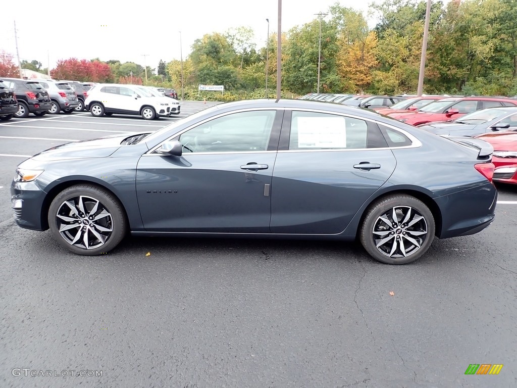 2021 Malibu RS - Shadow Gray Metallic / Jet Black photo #3