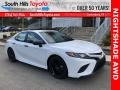 Super White 2020 Toyota Camry SE AWD Nightshade Edition