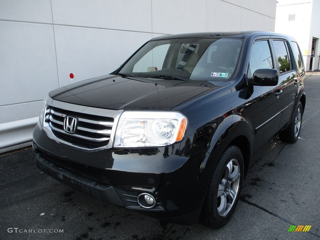 2015 Pilot SE 4WD - Crystal Black Pearl / Gray photo #10