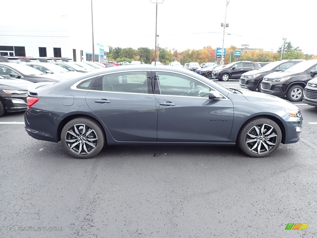 2021 Malibu RS - Shadow Gray Metallic / Jet Black photo #7