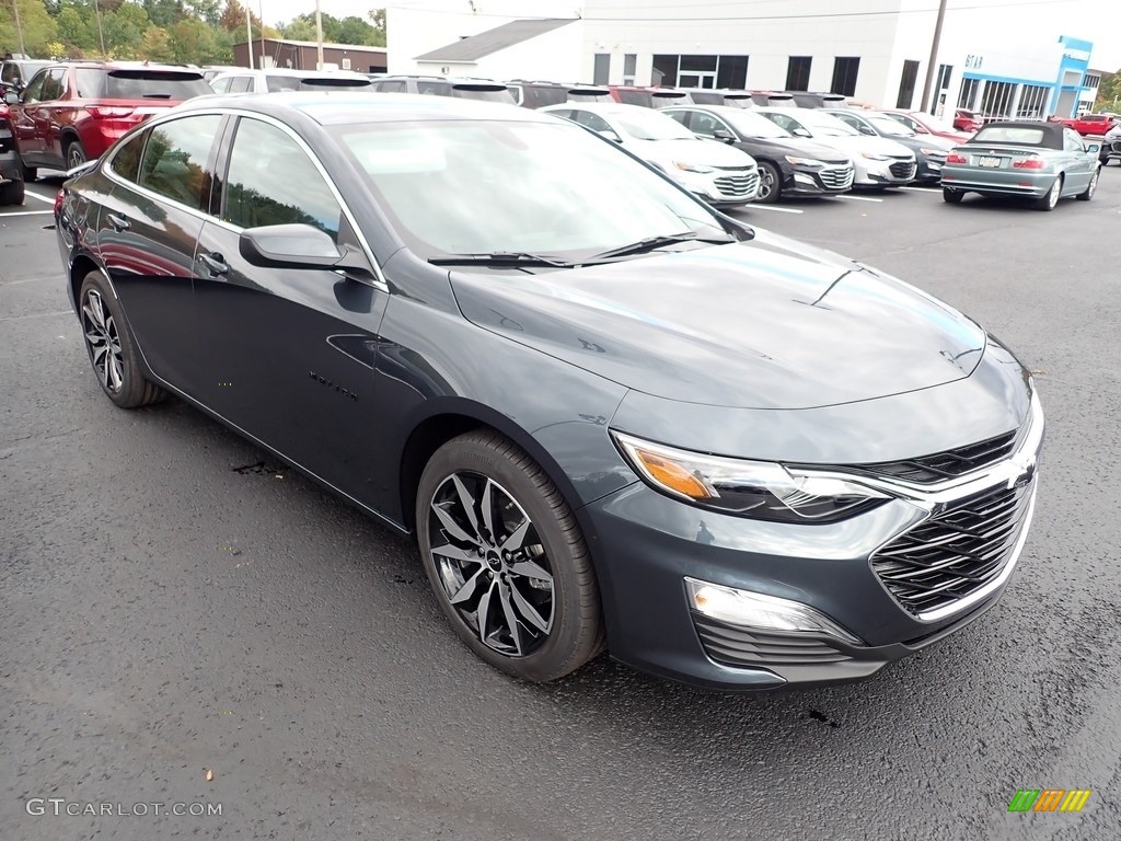 2021 Malibu RS - Shadow Gray Metallic / Jet Black photo #8