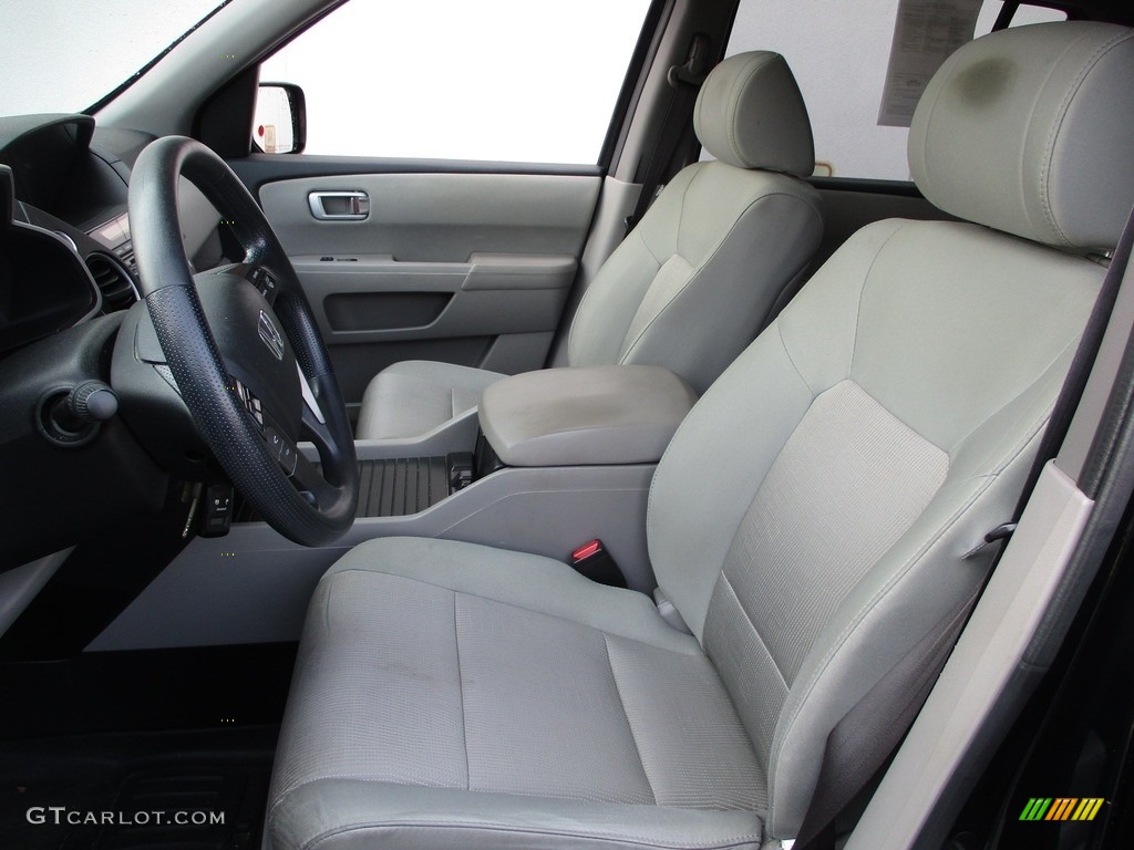 2015 Pilot SE 4WD - Crystal Black Pearl / Gray photo #16