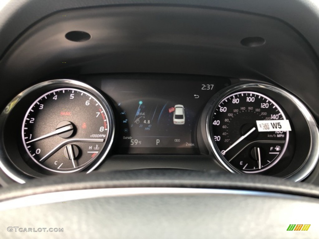 2020 Toyota Camry SE AWD Nightshade Edition Gauges Photo #139781367