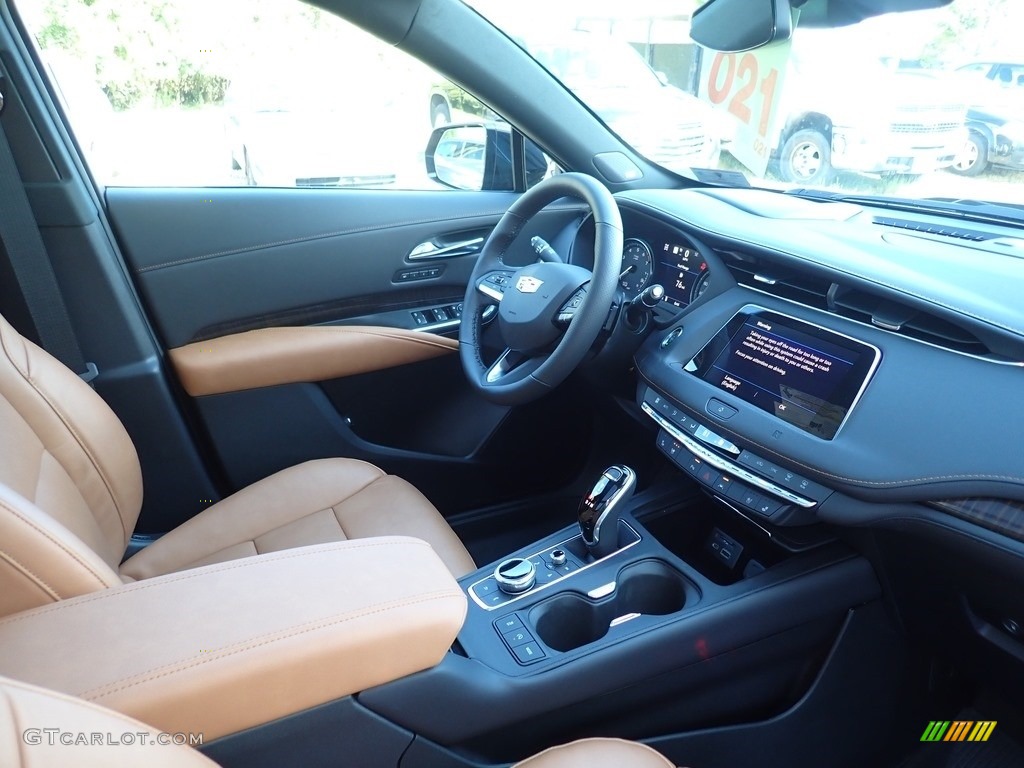 Sedona/Jet Black Interior 2021 Cadillac XT4 Sport AWD Photo #139781582