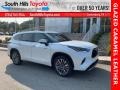 2021 Blizzard White Pearl Toyota Highlander Hybrid Platinum AWD  photo #1