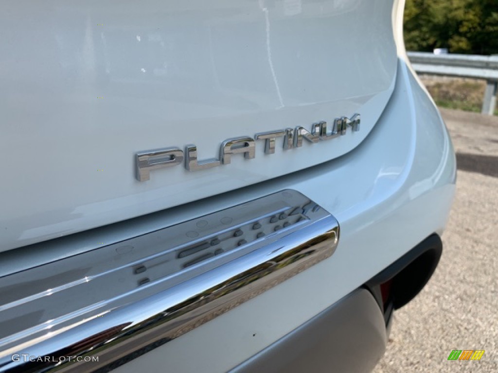 2021 Highlander Hybrid Platinum AWD - Blizzard White Pearl / Glazed Caramel photo #33