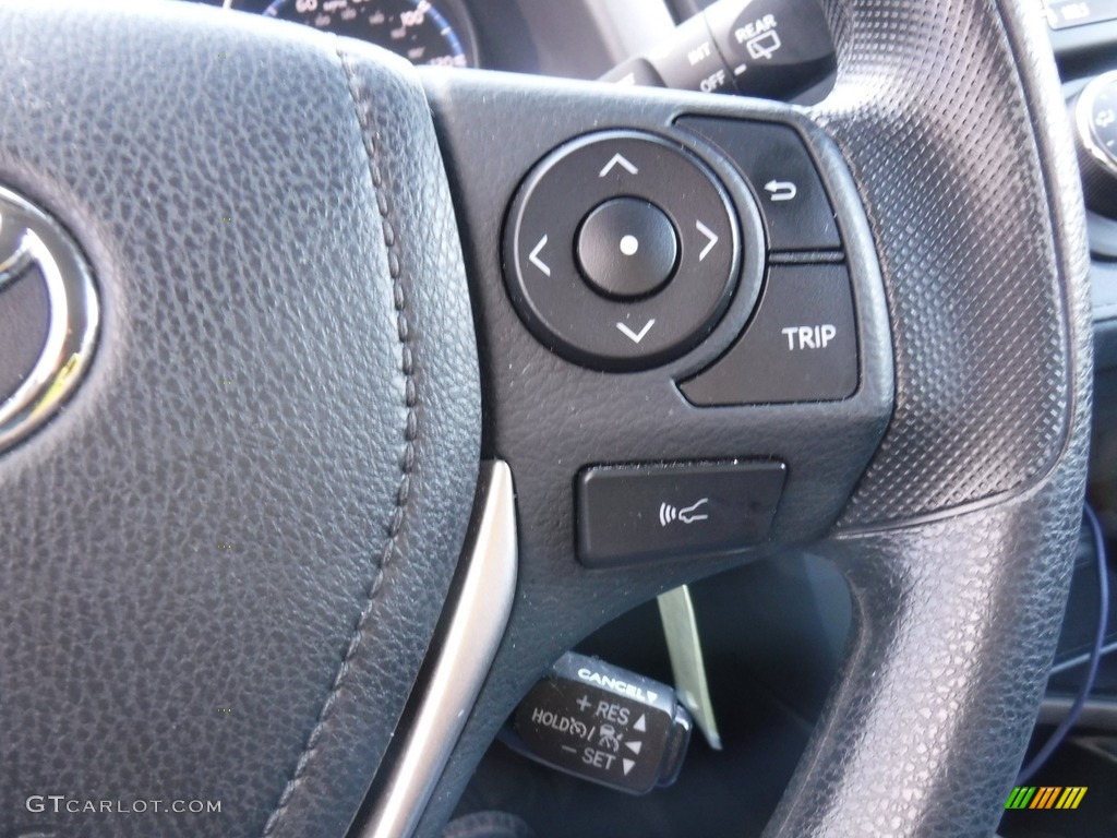 2018 RAV4 LE AWD - Ruby Flare Pearl / Black photo #7