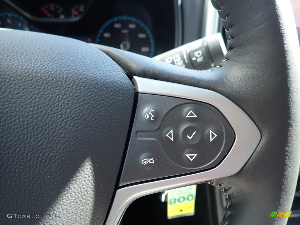 2021 Chevrolet Colorado ZR2 Crew Cab 4x4 Jet Black Steering Wheel Photo #139783335