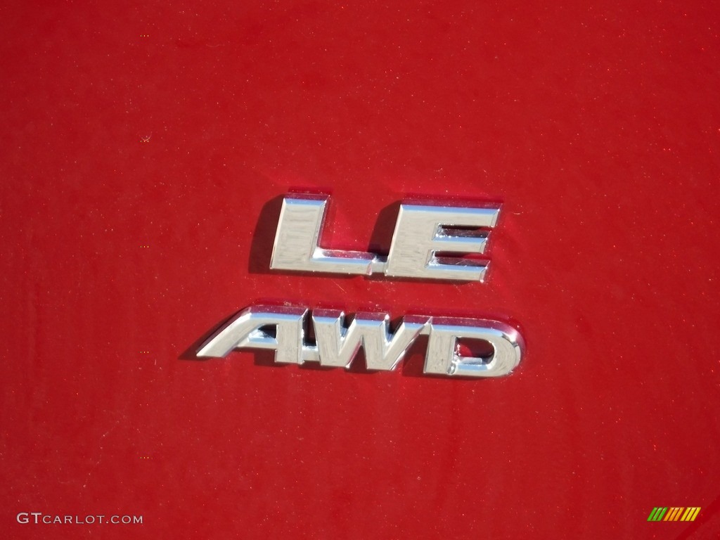 2018 RAV4 LE AWD - Ruby Flare Pearl / Black photo #15