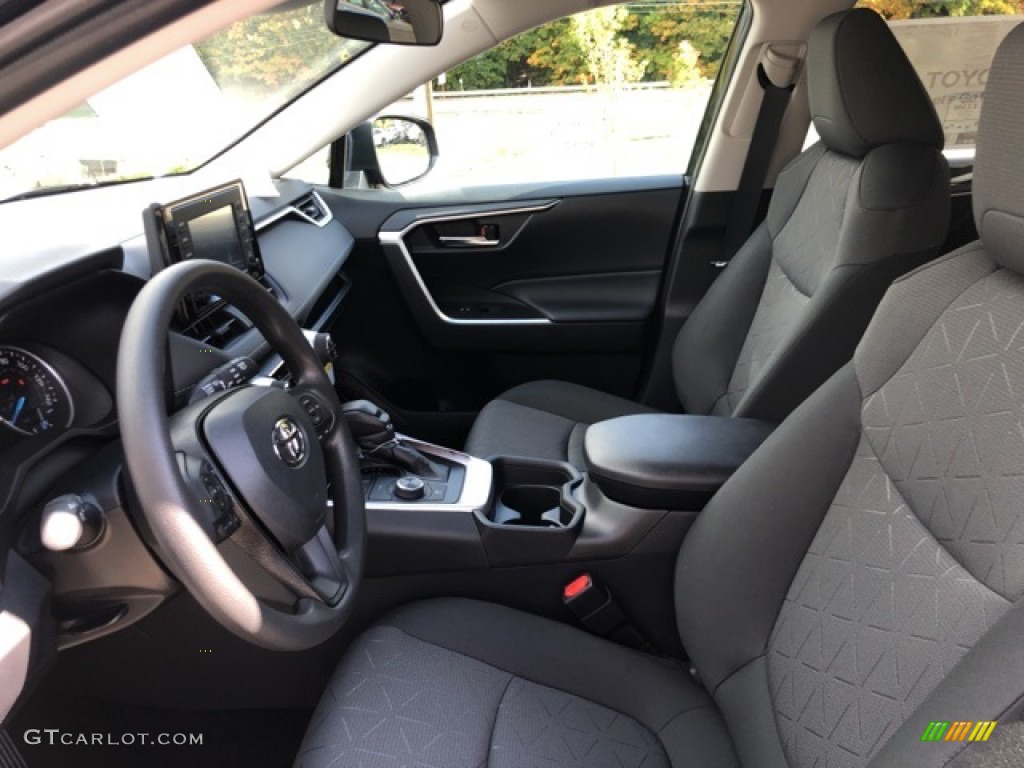 2021 RAV4 XLE AWD Hybrid - Midnight Black Metallic / Black photo #3