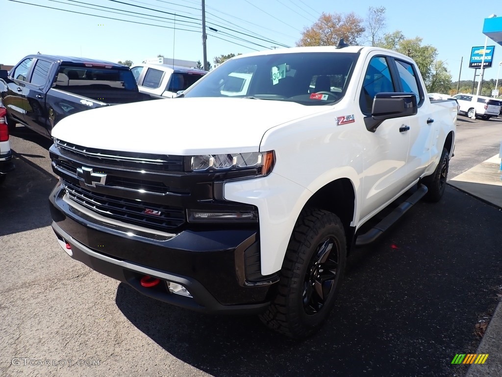 2020 Silverado 1500 LT Trail Boss Crew Cab 4x4 - Summit White / Jet Black photo #6