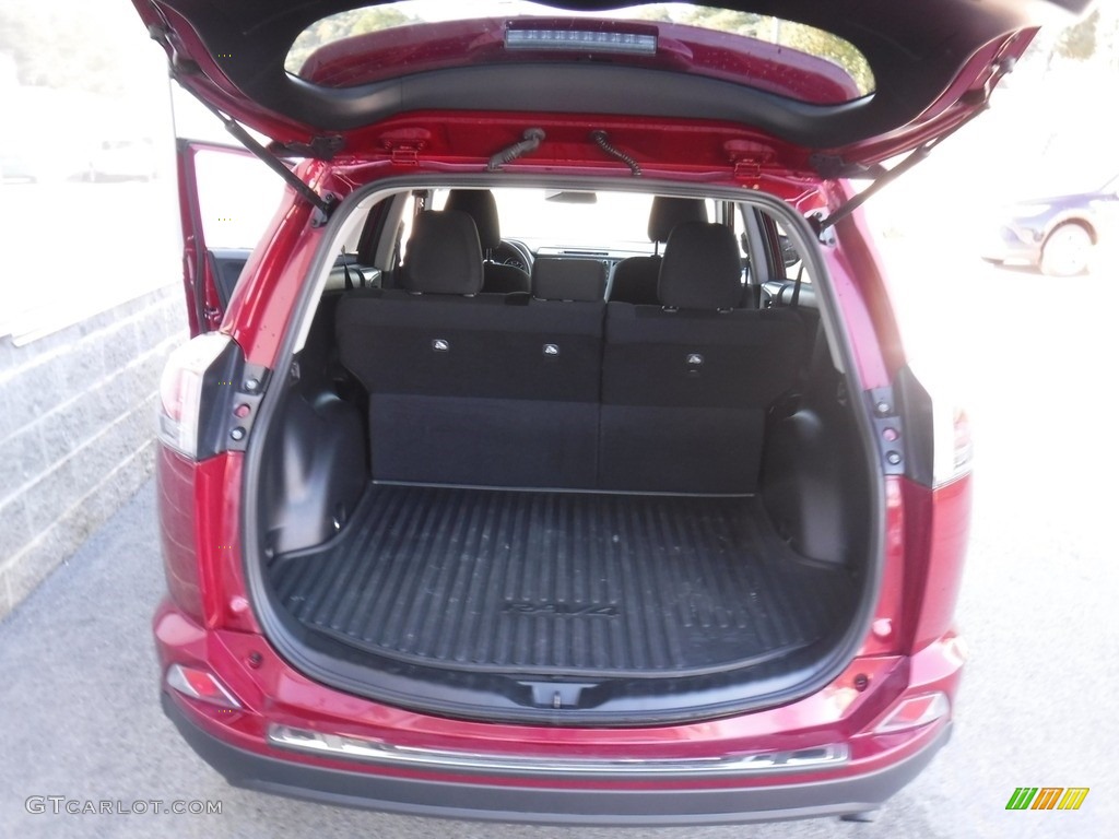2018 RAV4 LE AWD - Ruby Flare Pearl / Black photo #25