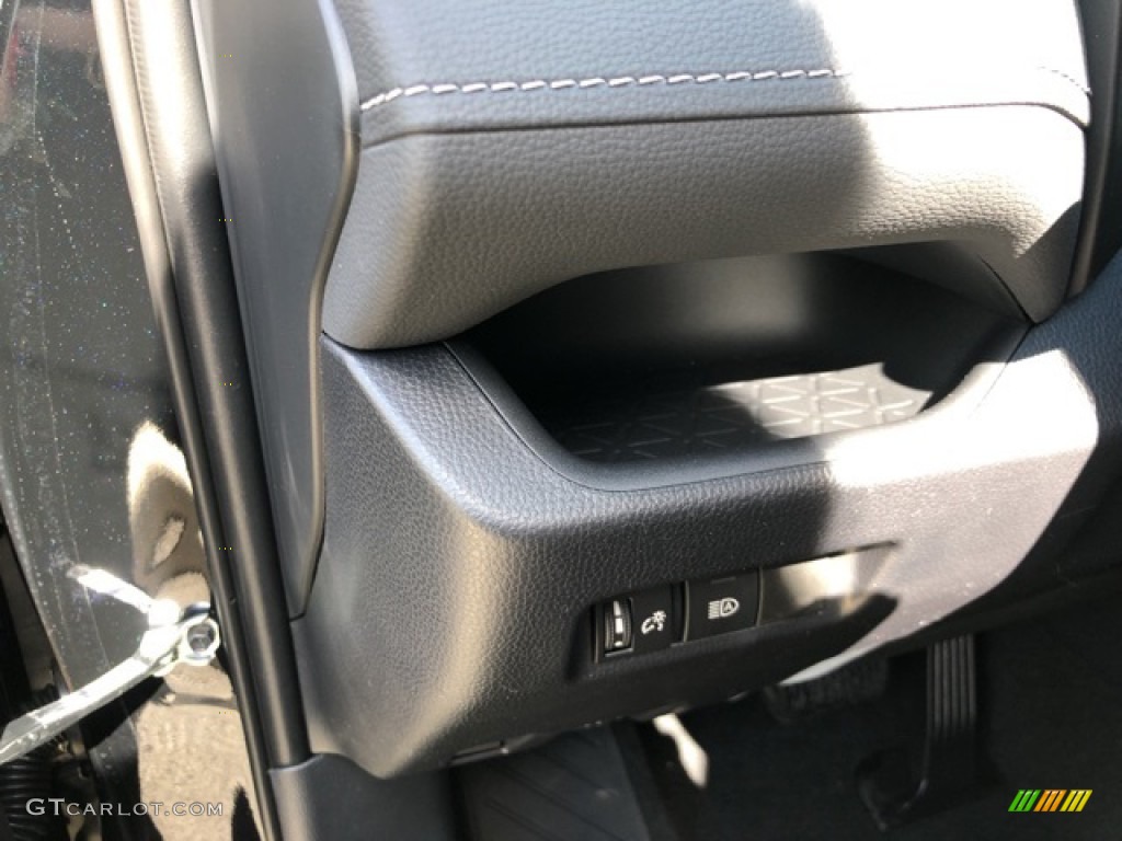 2021 RAV4 XLE AWD Hybrid - Midnight Black Metallic / Black photo #9