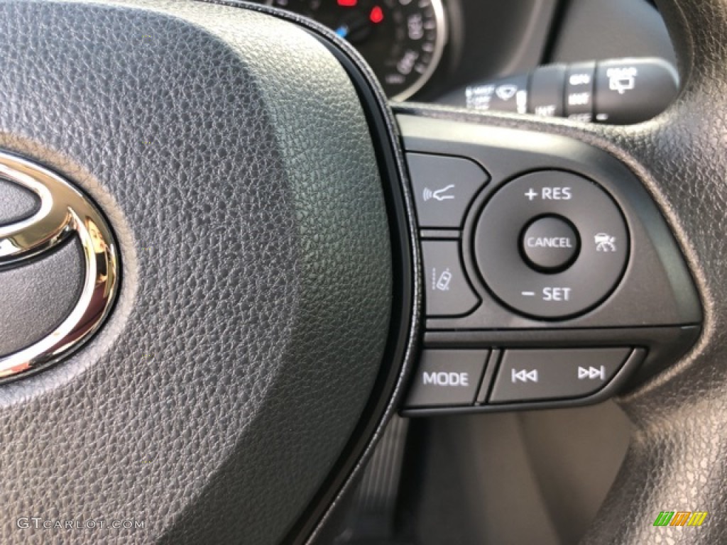 2021 RAV4 XLE AWD Hybrid - Midnight Black Metallic / Black photo #12