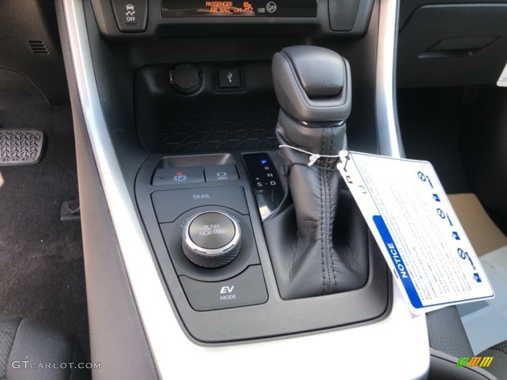 2021 RAV4 XLE AWD Hybrid - Midnight Black Metallic / Black photo #16