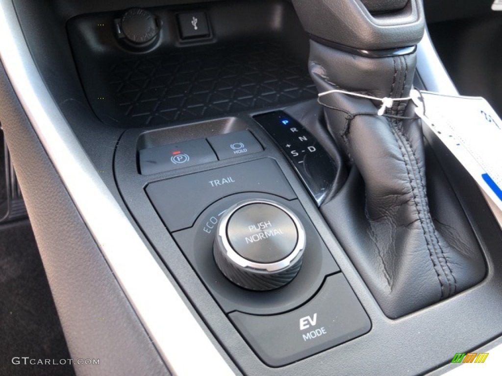 2021 RAV4 XLE AWD Hybrid - Midnight Black Metallic / Black photo #18