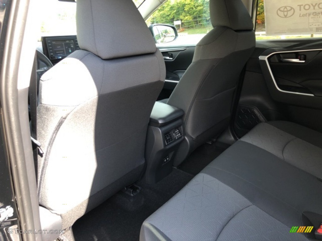 2021 RAV4 XLE AWD Hybrid - Midnight Black Metallic / Black photo #27