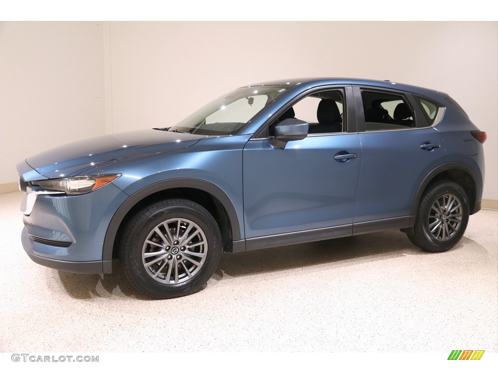 Blue Reflex Mica 2017 Mazda CX-5 Sport AWD Exterior Photo #139783920