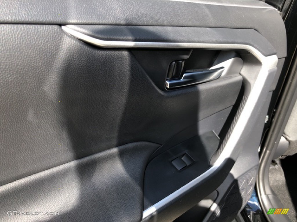 2021 RAV4 XLE AWD Hybrid - Midnight Black Metallic / Black photo #28