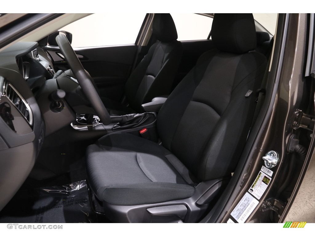 2014 MAZDA3 i Sport 4 Door - Titanium Flash Mica / Black photo #5